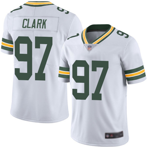 Green Bay Packers Limited White Men #97 Clark Kenny Road Jersey Nike NFL Vapor Untouchable